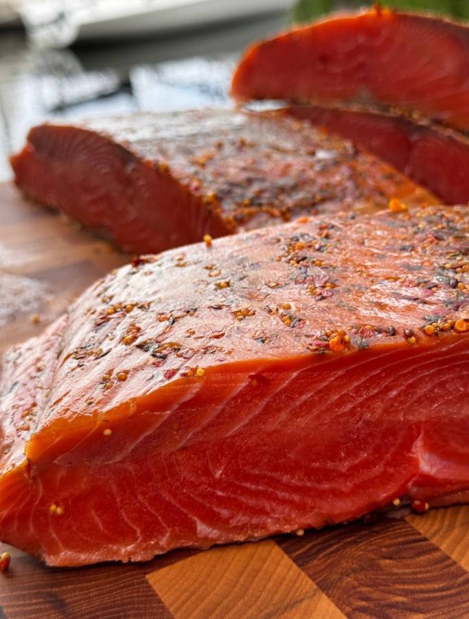 Roulade de saumon Coho au épices mexicaines